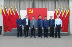 歡迎市城鄉建設局、市直機關事務管理局領導一行蒞臨新蒲建設集團參觀指導